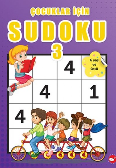 Çocuklar İçin Sudoku - 3 (6 Yaş ve Üstü)