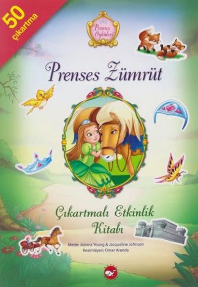 Prenses Zümrüt Çıkartmalı Etkinlik Kitabı Prenses Öyküleri