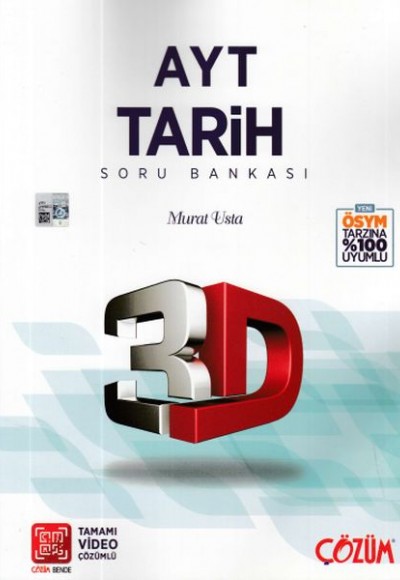 3D AYT Tarih Soru Bankası (Yeni)