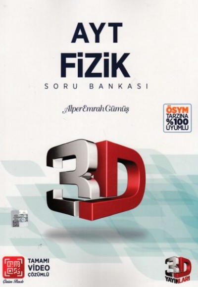 3D AYT Fizik Soru Bankası (Yeni)