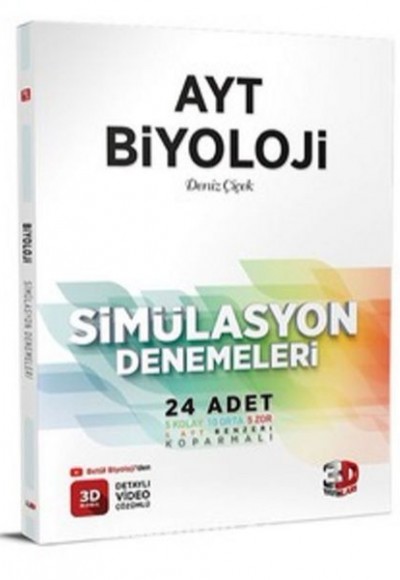 3D Yayınları AYT Biyoloji Simülasyon Denemeleri