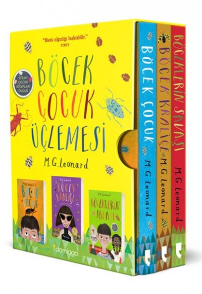 Böcek Çocuk Üçlemesi (3 Kitap Kutulu Set)