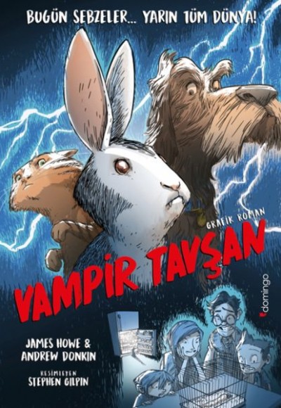 Vampir Tavşan: Küçük Küçük Ürpertecek ve Kıkır Kıkır Güldürecek Bir Grafik Roman Vampir Tavşan: Küçük Küçük Ürpertecek ve Kıkır Kıkır Güldürecek Bir Grafik Roman