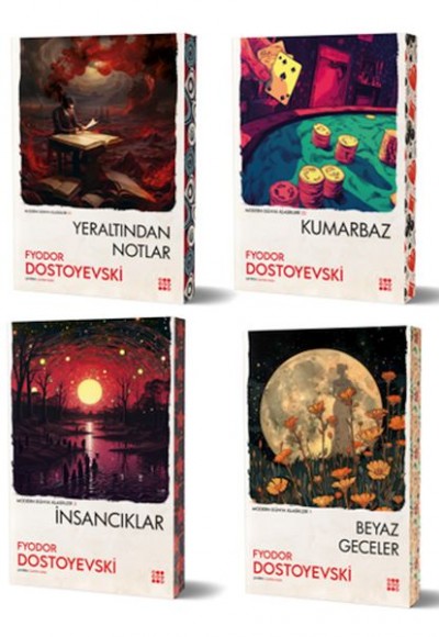 Dostoyevski 4'lü Set - 4 Kitap Takım