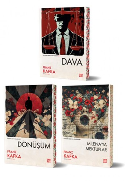 Franz Kafka 3'lü Set - 3 Kitap Takım