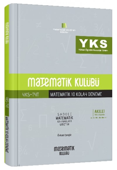 Matematik Kulübü YKS-TYT Matematik 10 Kolay Deneme (Yeni)