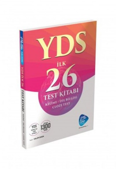 Me Too YDS İlk 26 Test Kitabı - Cloze Test