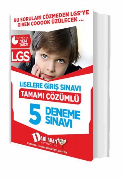 Dahi Adam LGS 5 Deneme Sınavı Tamamı Çözümlü