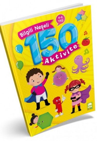 Bilgili Neşeli 150 Aktivite 4-6 Yaş