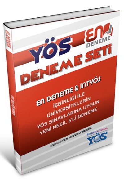 İntibak YÖS 5 Deneme