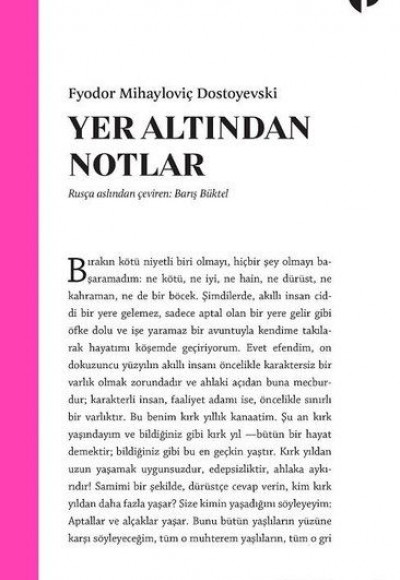 Yer Altından Notlar