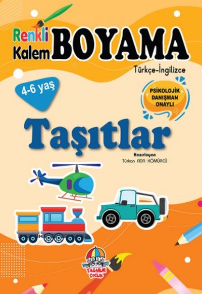 Renkli Kalem Boyama - Taşıtlar