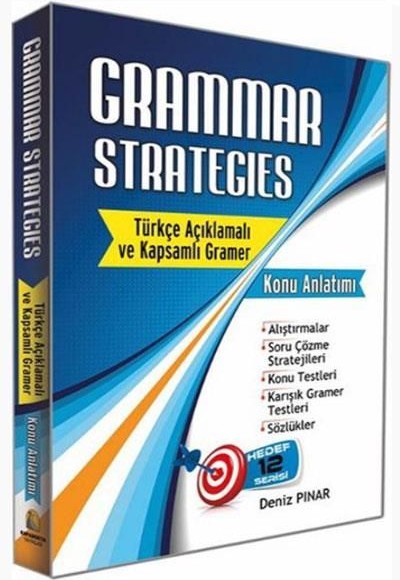 Kapadokya Grammar Strategies Türkçe Açıklamalı Kapsamlı Gramer Konu Anlatımı