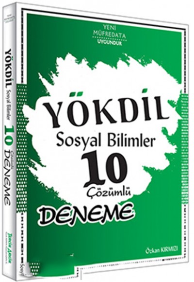 Tercih Akademi YÖKDİL Sosyal Bilimler Çözümlü 10 Deneme (Yeni)