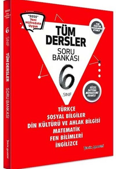 Tercih Akademi Yayınları 6. Sınıf Tüm Dersler Soru Bankası (Yeni)