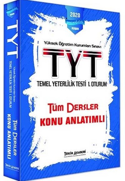 Tercih Akademi Yayınları TYT Tüm Dersler Konu Anlatımlı (Yeni)