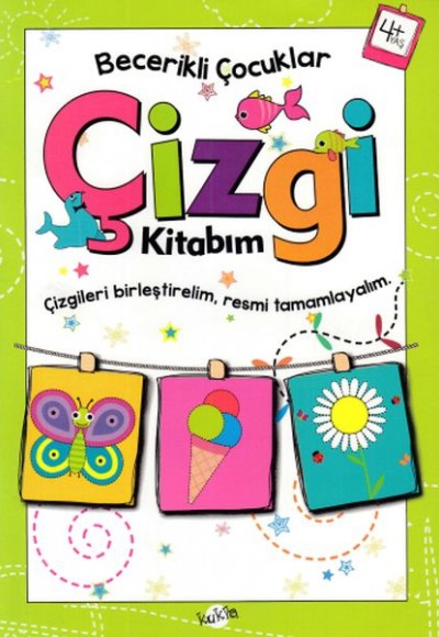 Becerikli Çocuklar - Çizgi Kitabım (4+ Yaş)