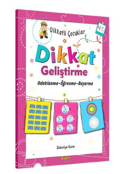 Dikkatli Çocuklar - Dikkat Geliştirme 4+Yaş