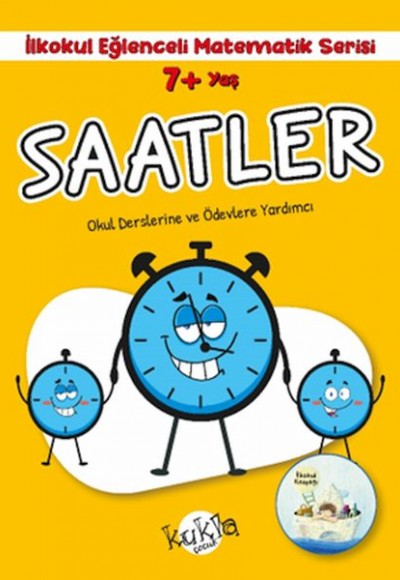 İlkokul Eğlenceli Matematik Serisi - Saatler 7+ Yaş