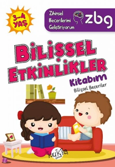 ZBG 3-4 Yaş Bilişsel Etkinlikler Kitabım