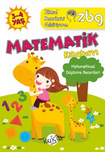 ZBG 3-4 Yaş Matematik Kitabım