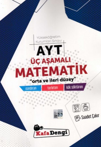 Kafa Dengi AYT Üç Aşamalı Matematik Soru Bankası (Yeni)