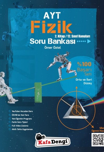 Kafa Dengi AYT Fizik Soru Bankası 2. Kitap Orta ve İleri Düzey