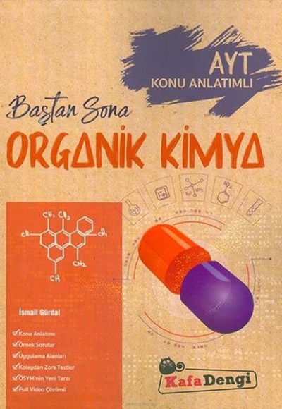 Kafa Dengi AYT Baştan Sona Organik Kimya Konu Anlatımlı