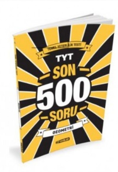 Hız TYT Geometri Son 500 Soru Bankası (Yeni)