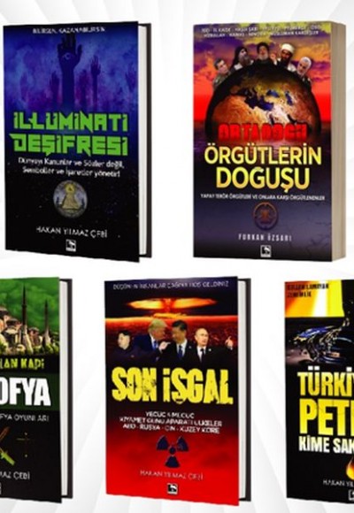 Arka Plan Seti - 5 Kitap Takım