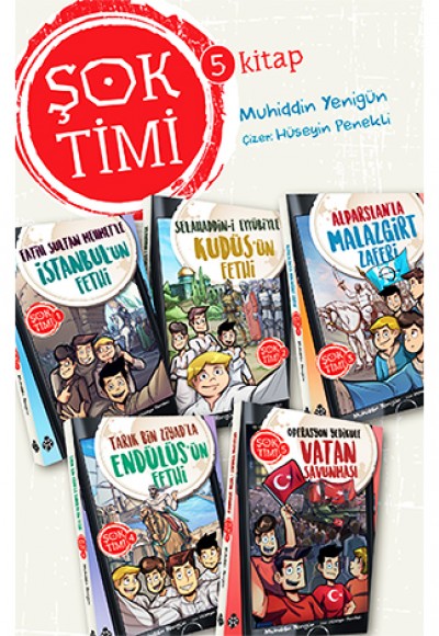 Şok Timi Seti - (5 Kitap)