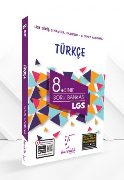 Karekök 8. Sınıf LGS Türkçe Soru Bankası (Yeni)