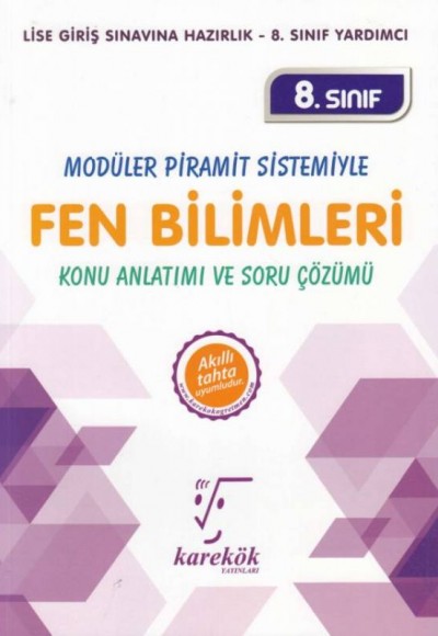 Karekök LGS MPS 8.Sınıf Fen Bilimleri Konu Anlatımı ve Soru Çözümü (Yeni)