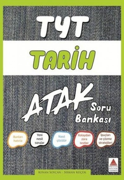 Delta TYT Tarih Atak Soru Bankası (Yeni)