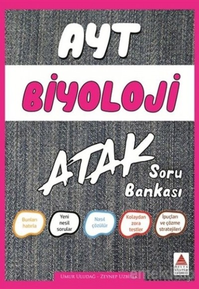 Delta AYT Biyoloji Atak Soru Bankası (Yeni)