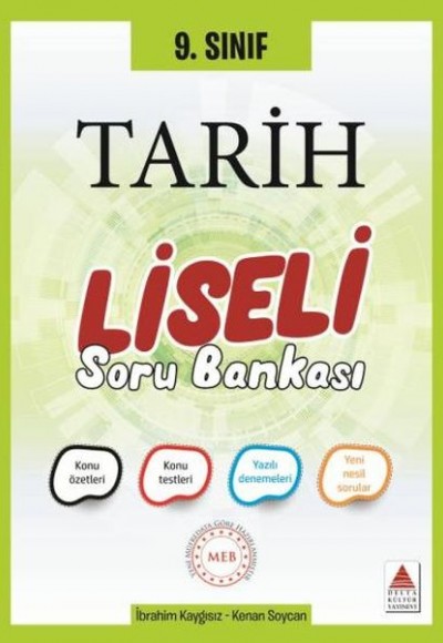 Delta 9. Sınıf Tarih Liseli Soru Bankası (Yeni)
