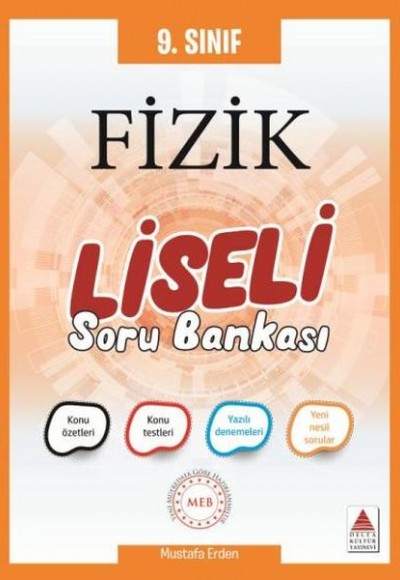 Delta 9. Sınıf Fizik Liseli Soru Bankası (Yeni)