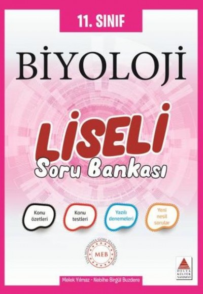 Delta 11. Sınıf Biyoloji Liseli Soru Bankası (Yeni)