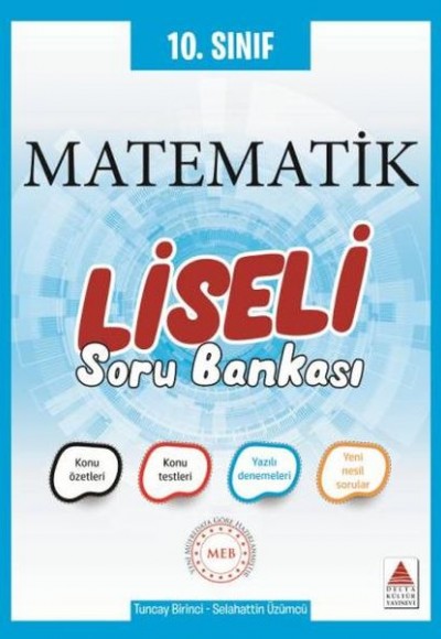 Delta 10. Sınıf Matematik Liseli Soru Bankası (Yeni)