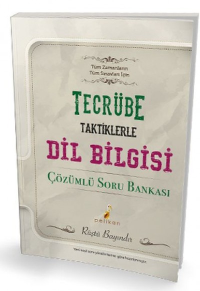 Pelikan Tecrübe Taktiklerle Dil Bilgisi Çözümlü Soru Bankası