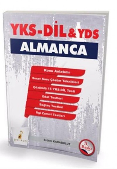 Pelikan YKS DİL YDS Almanca