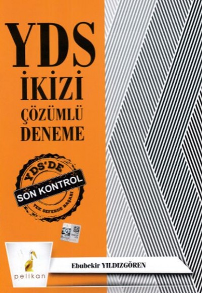 Pelikan YDS İkizi Çözümlü Deneme (Yeni)