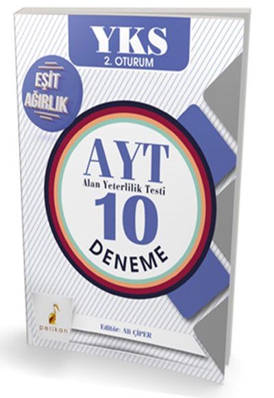 Pelikan YKS-AYT 10 Deneme Eşit Ağırlık