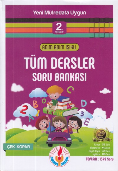 Adım Adım Işıklı 2.Sınıf Tüm Dersler Soru Bankası (Yeni)