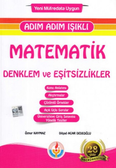 Bilal Işıklı Matematik Denklem ve Eşitsizlikler Adım Adım Işıklı (Yeni)