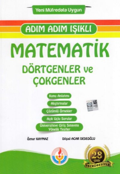 Bilal Işıklı Matematik Dörtgenler ve Çokgenler Adım Adım Işıklı (Yeni)