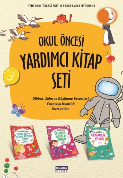 Okul Öncesi Yardımcı Kitap Seti (3 Kitap Takım)