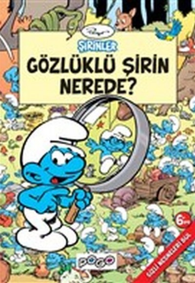 Gözlüklü Şirin Nerede? - Şirinler - Gizli Nesneleri Bul