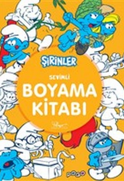 Sevimli Boyama Kitabı - Şirinler