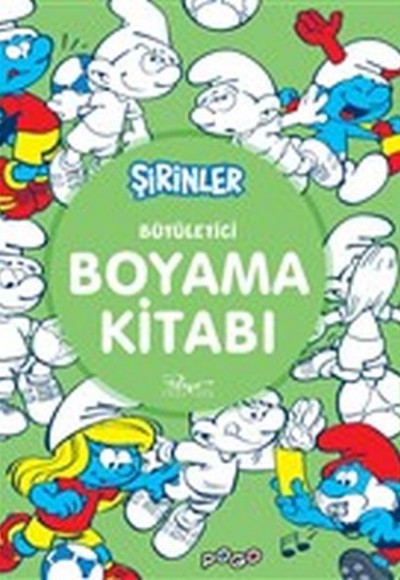 Büyüleyici Boyama Kitabı - Şirinler